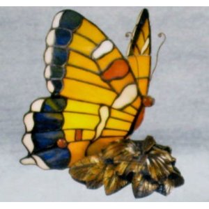 Hampton Bay Tiffany Style Butterfly Lamp