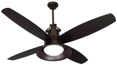 Craftmade UN52OBG Union 52 Inch Ceiling Fan, Oiled Bronze Motor with Oiled Bronze Blades 